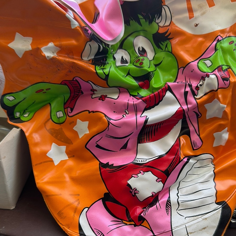 Kids Monster Costume - Pink and Green
